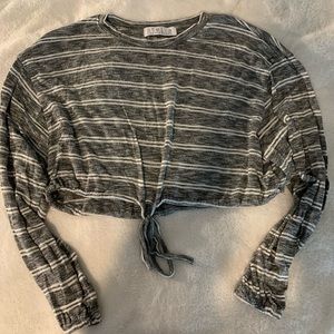 stella laguna beach crop top🩶